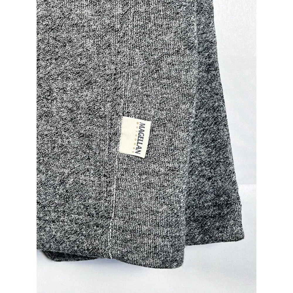MAGELLAN Sz XL Mens Outdoor Gray Quarter Zip Pullover Classic Fit Stretch - Picture 5 of 11